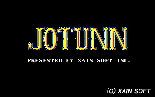 JOTUNN [ヨトゥーン] ©1988 XAIN SOFT [ザインソフト]