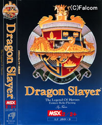 Dragon Slayer The Legend Of Heroes  [ドラゴンスレイヤー英雄伝説]-msx