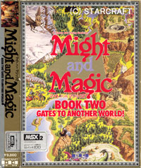 Might and Magic BOOK TWO GATES TO ANOTHER WORLD  [マイト アンド マジック2]
