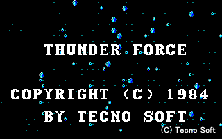 THUNDER FORCE [サンダーフォース]-x1t-1